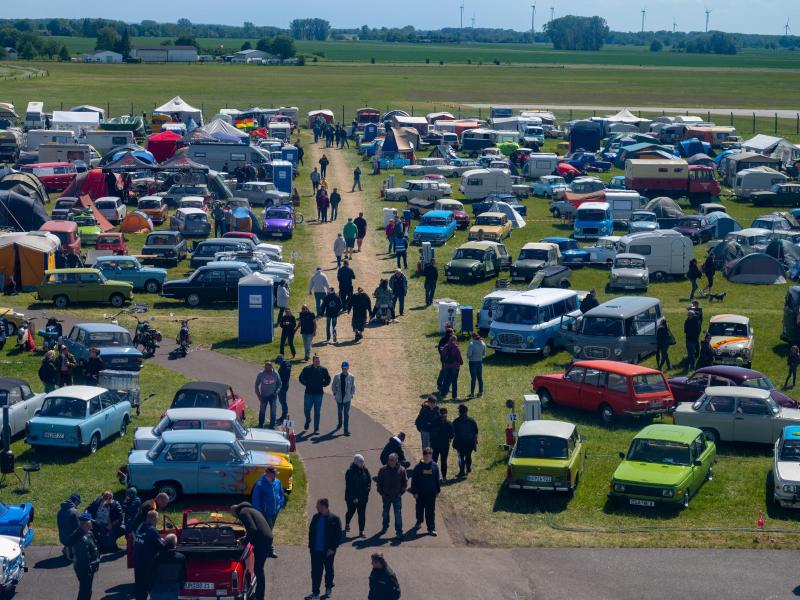 Kultauto: Trabbi-Treffen in Anklam